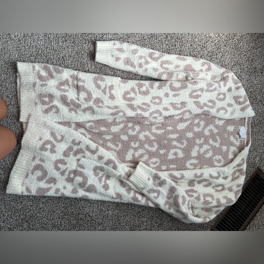 Pink lily cardigan